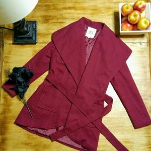 Wine Red Jacket